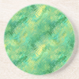 Emerald Grönt Glassy Struktur Underlägg