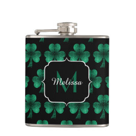 Emerald Grönt Gnistra Shamrock Black Monogram Fickplunta
