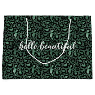 Emerald Grönt Leopard Skriv ut personlig offert