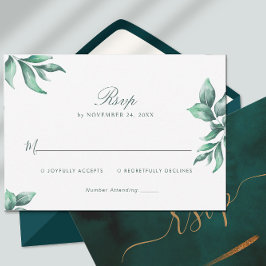 Emerald Grönt Marble & Guld Eucalyptus OSA