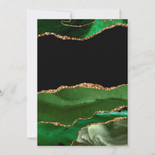 Emerald Grönt Marcular Agate Contemporary Stone Tack Kort