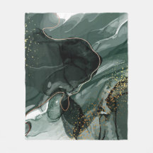 Emerald Grönt och Guld Marble, Marble Background