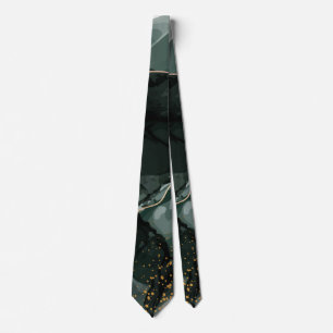 Emerald Grönt och Guld Marble, Marble Background Slips