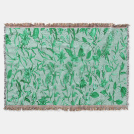 Emerald Grönt på skulpturen struktur Filt