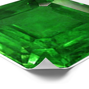 Emerald Grönt Poster