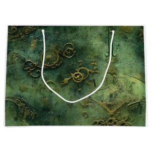 Emerald Grönt Rustic Steampunk Clock (10)