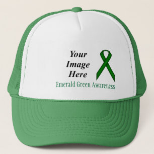 Emerald Grönt Standard Ribbon av Kenneth Yoncich Keps