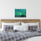Emerald Grönt Sunset Kanvastryck (Insitu(Bedroom))