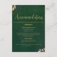 Emerald Grönt Velvet Bröllop-inkvarteringen Helg