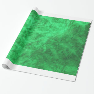 Emerald Grönt Velvet Wrapping Papper Presentpapper