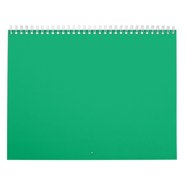 Emerald Grönt Wall Calendar - Anpassade Kalender (Omslag)