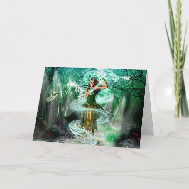 Emerald Guardian Card Kort (Framsida)