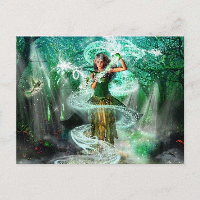 Emerald Guardian Vykort (Framsida)