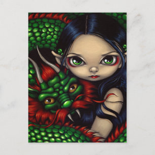 "Emerald Guardian" vykort