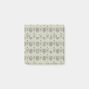 Emerald & Guld Art Deco Post-it Block