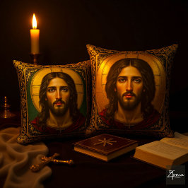 Emerald Helig Ikon - Jesus Kudde