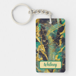 Emerald Inspired Keychain (03)