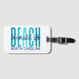 Emerald Isle Beach North Carolina (Ocean) Bagagebricka