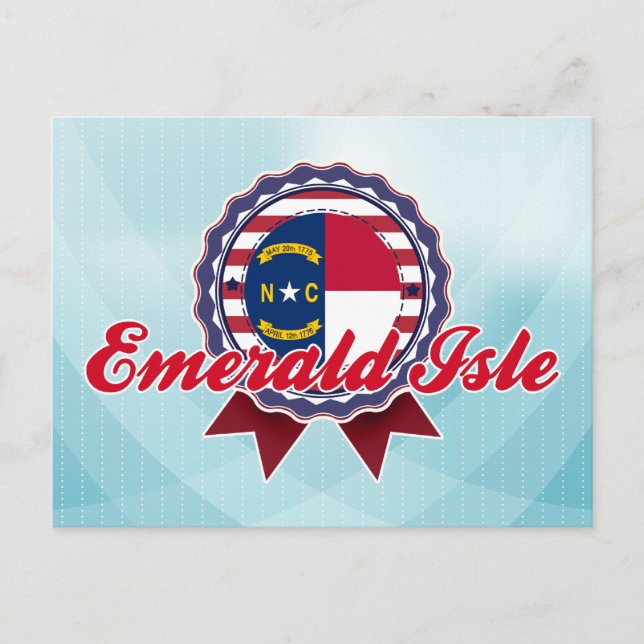 Emerald Isle, NC Vykort (Framsida)
