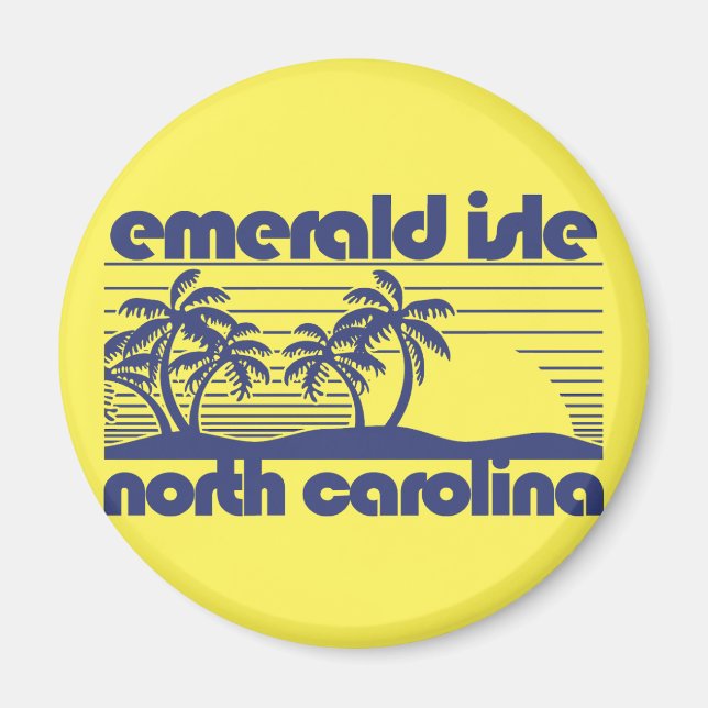 Emerald Isle,North Carolina Magnet (Framsidan)