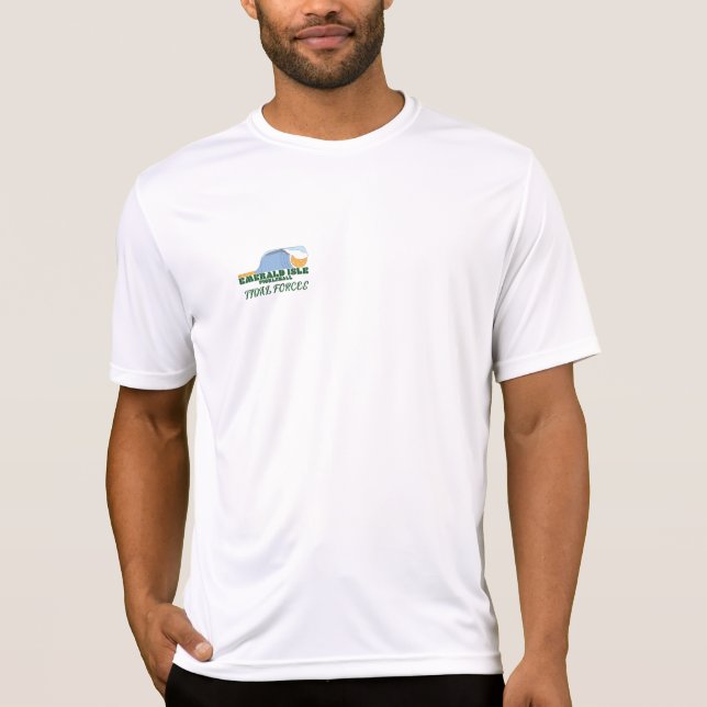 Emerald Isle Pickleball Tidal Forces. T-Shirt (Framsida)