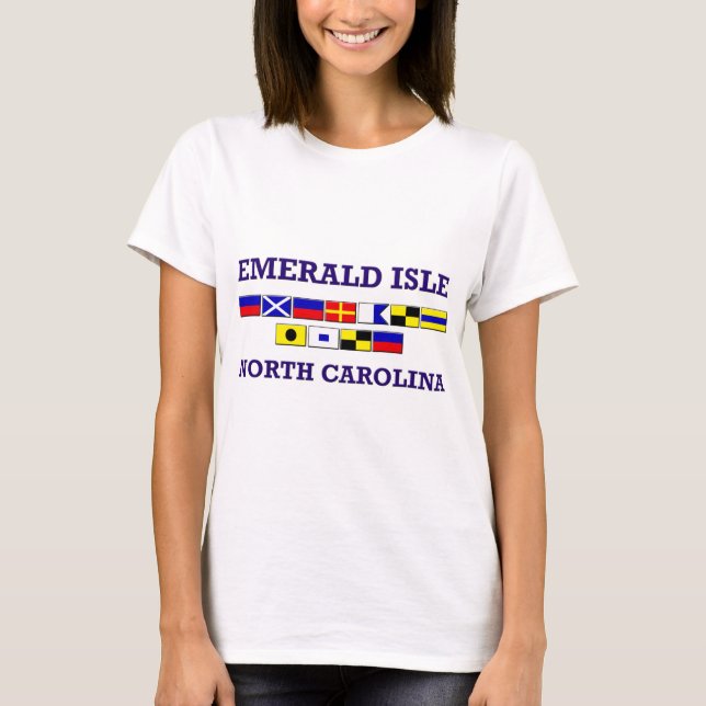 Emerald Isle skjorta T-shirt (Framsida)