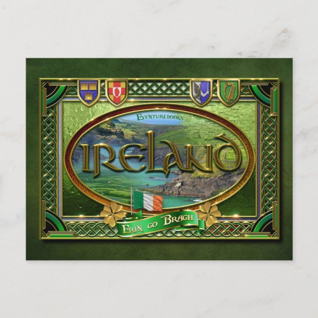 Emerald Isle Vykort (Framsida)