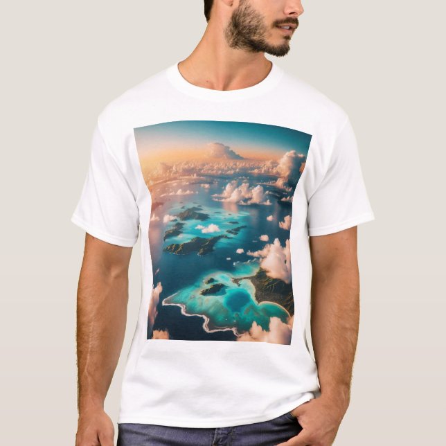 Emerald Isles: A Tale of Beauty and Discovery T Shirt (Framsida)