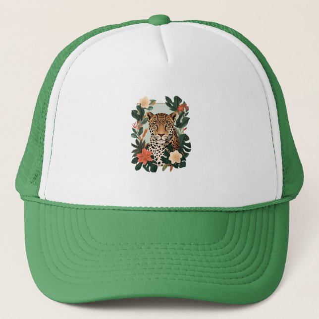 Emerald Jaguar Tropical Cap Keps (Framsida)