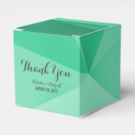 Emerald Jewel Tones Wedding Favor Boxes Presentaskar