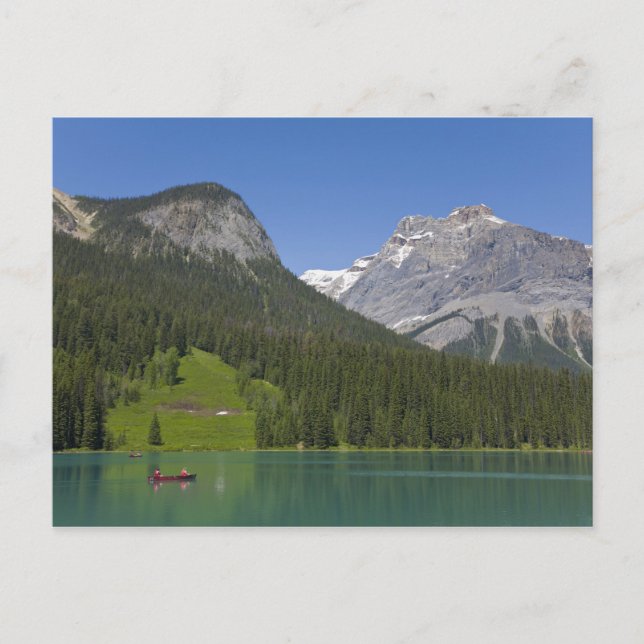 Emerald Lake, Kanadensiska Klippiga bergen, Britti Vykort (Framsida)