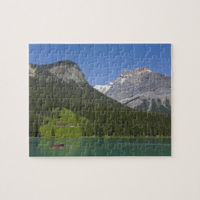 Emerald Lake, Kanadensiska Klipporna, Brittisk Pussel (Horisontell)