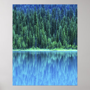 Emerald Lake, Yoho NP, BC, Kanada Poster