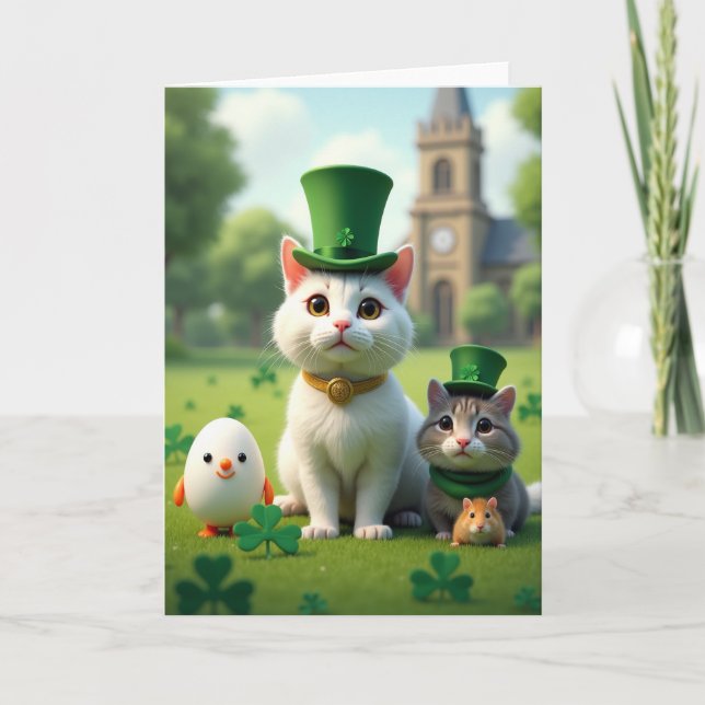 Emerald Lawn Friends Card Kort (Framsida)