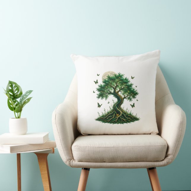 emerald magic tree latte mug kudde (Stol)