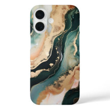 Emerald marble iphone case med stil och elegans