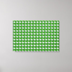 Emerald Mönster Canvastryck