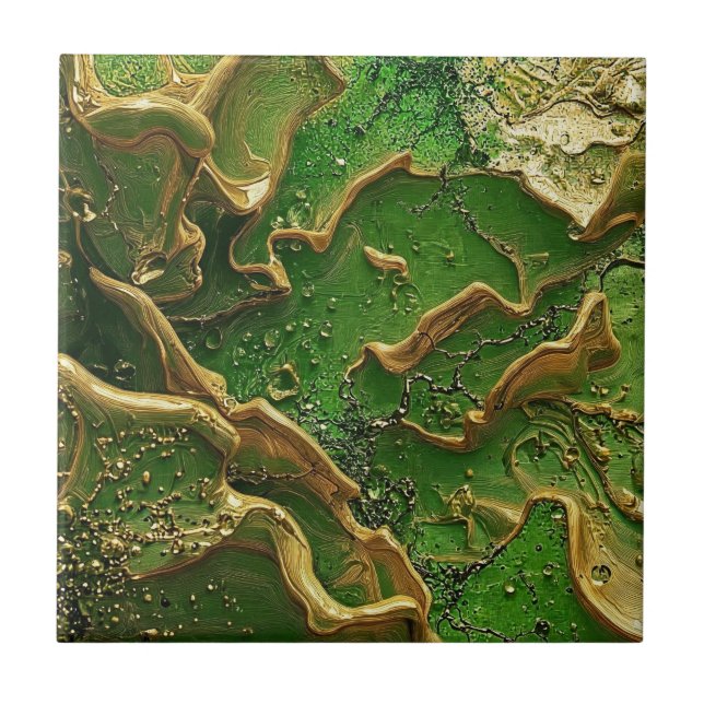 Emerald Motion Kakelplatta (Framsidan)