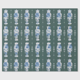 Emerald Nutcracker Wrapping Papper Presentpapper