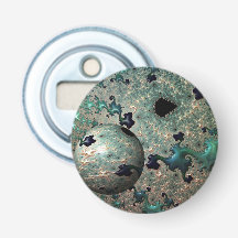 Emerald och Guld Mandelbrot med Sphere