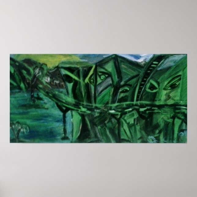EMERALD ÖGA POSTER (Framsidan)