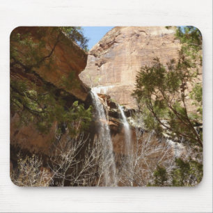 Emerald Pool Falls I från Zion National Park Musmatta