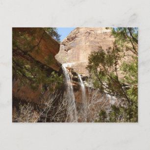 Emerald Pool Falls I från Zion National Park Vykort