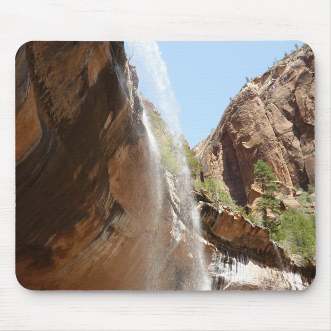 Emerald Pool Falls II från Zion National Park Musmatta (Framsidan)