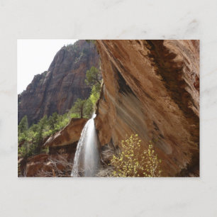 Emerald Pool Falls III från Zion National Park Vykort