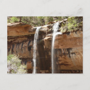 Emerald Pool Falls IV från Zion National Park Vykort