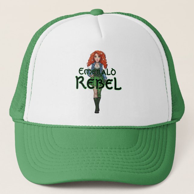 Emerald Rebel Keps (Framsida)