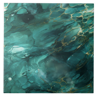 Emerald River, Hyper Realistic, sjölös Kakelplatta