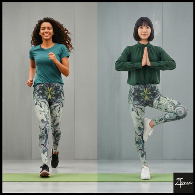 Emerald Rörelse Leggings (Skapare uppladdad)