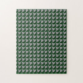 Emerald Ruby Diamond Gemstone Art Red Grönt Pussel